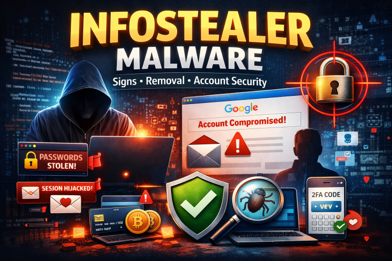 What is Infostealer Malware? Signs, Removal Steps, and How to Secure Your Accounts (2026)