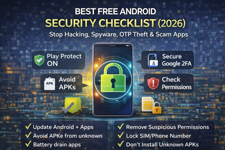 Best Free Android Security Checklist