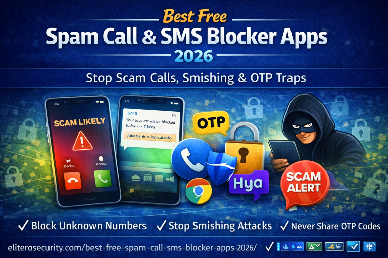 Best Free Spam Call & SMS Blocker Apps (2026): Beginner Guide