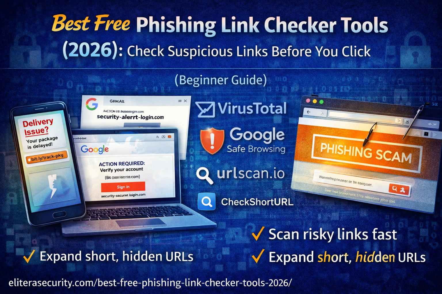 Best Free Phishing Link Checker Tools (2026): How to Check Suspicious Links Before You Click