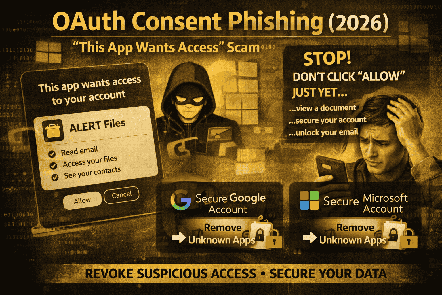 OAuth App Consent Phishing (2026): “This App Wants Access” Scam