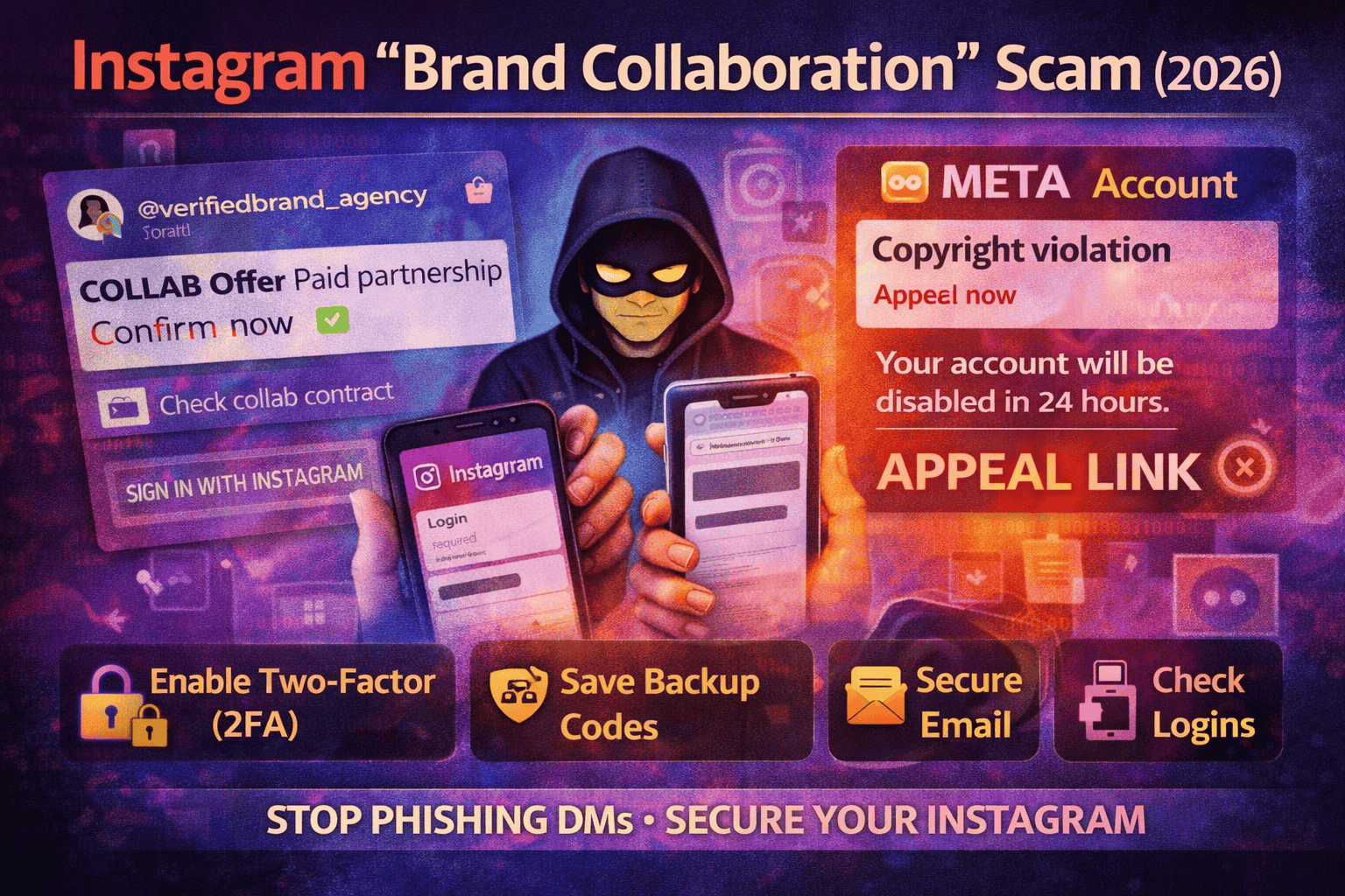Instagram Page Hijack via “Brand Collaboration” Scam (2026): How It Works