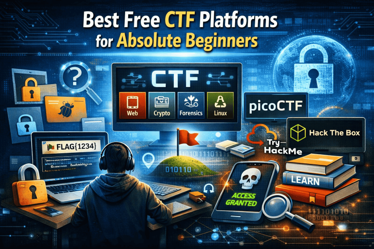 Best Free CTF Platforms for Absolute Beginners (2026)
