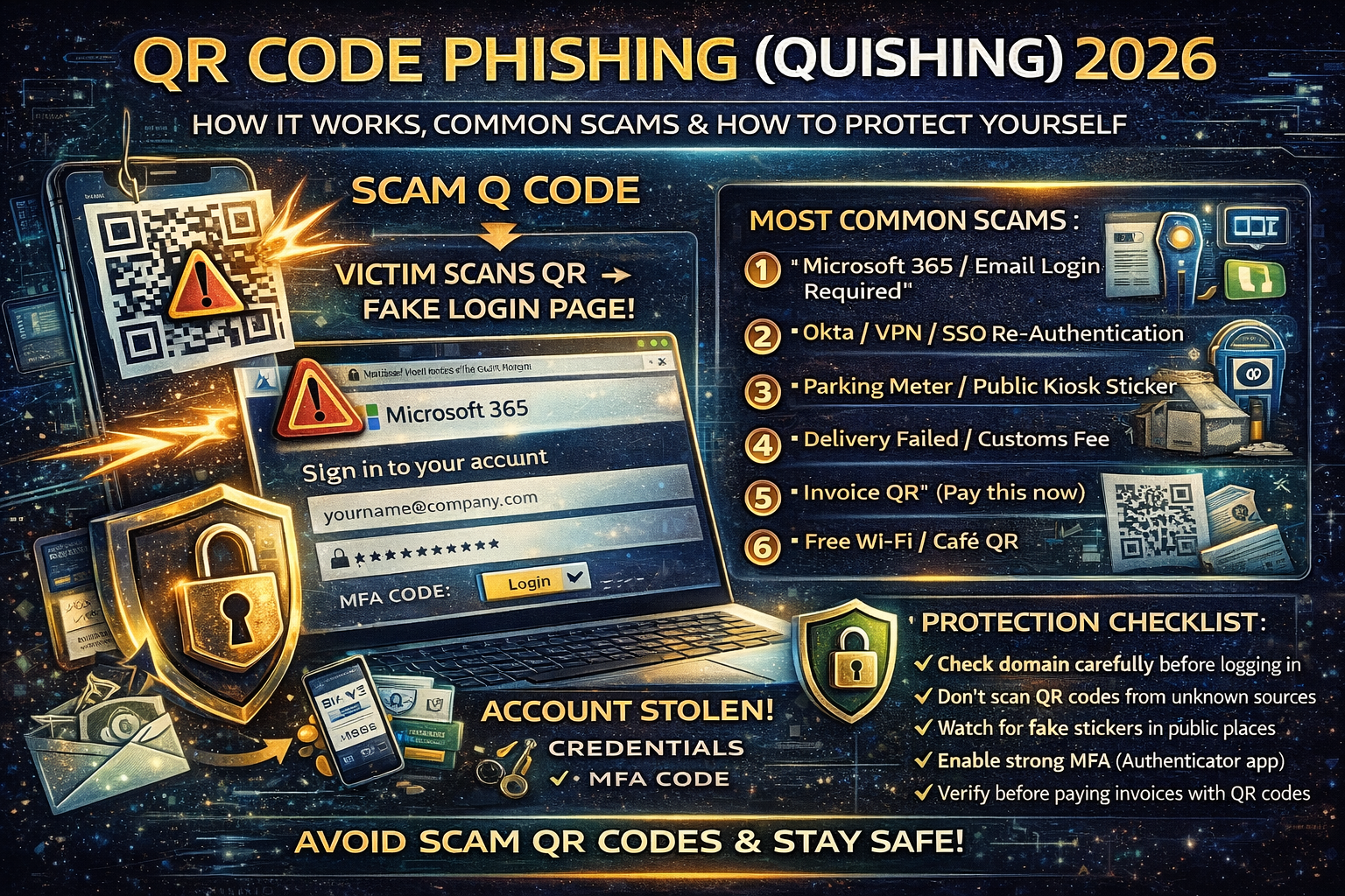 QR Code Phishing (Quishing) in 2026: How It Works, Real-World Scams, and How to Protect Yourself