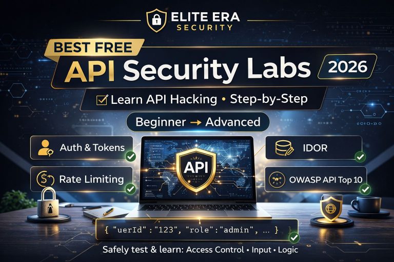 Best Free API Security Labs (2026): Learn API Hacking Step-by-Step