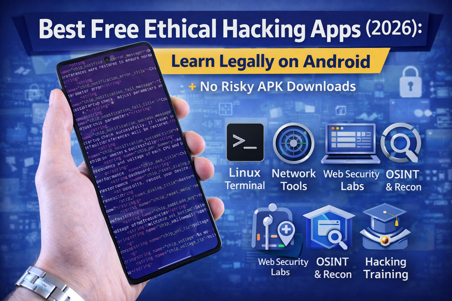 Best Free Ethical Hacking Apps (2026): Learn Legally on Android