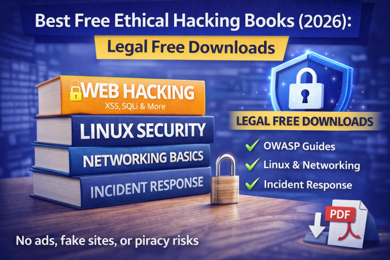 Best Free Ethical Hacking Books: Legal PDFs & Official Free Downloads in 2026