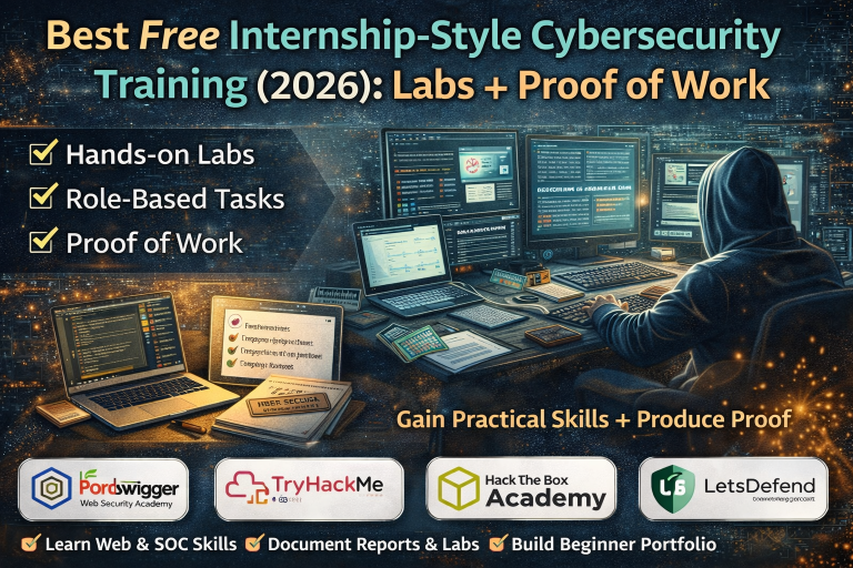 Best Free Internship-Style Cybersecurity Training 2026