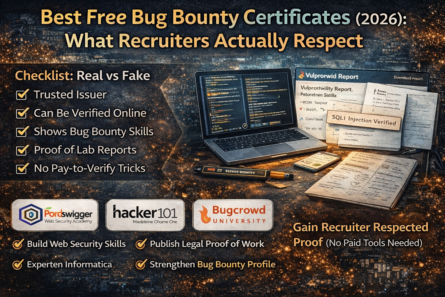 Best Free Bug Bounty Certificates