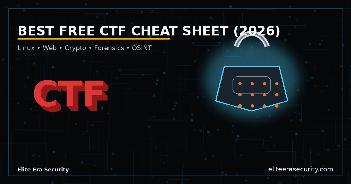 Best Free CTF Cheat Sheet 2026